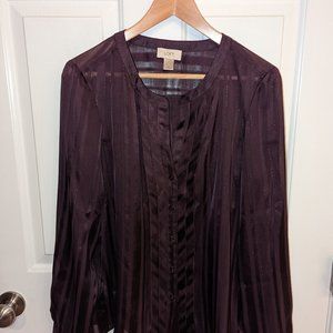 LOFT Button-Down Blouse